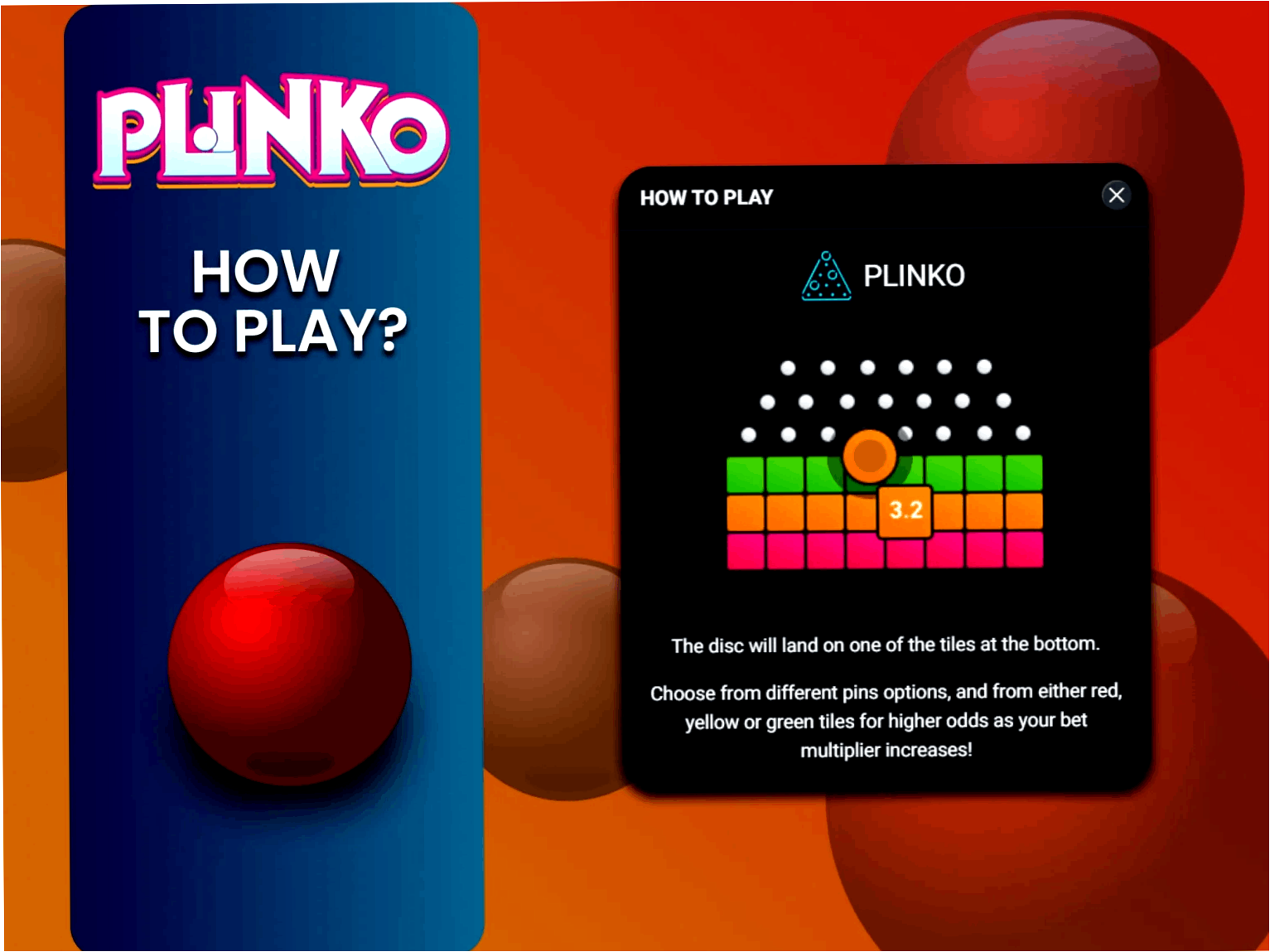 Plinko-spel online